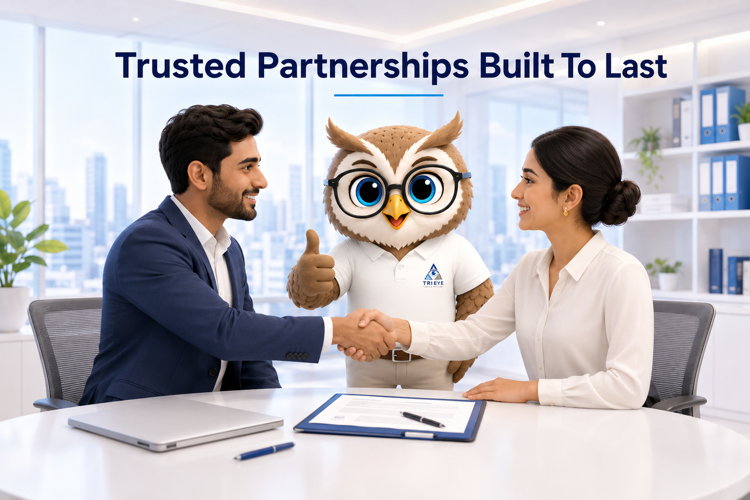 Tri Eye Infra trusted partnership and long-term collaboration visual